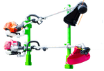 XA102-XTREME PRO SERIES TWO POSITION TRIMMER RACK VERSION 2 (FITS OPEN & ENCLOSED TRAILERS)