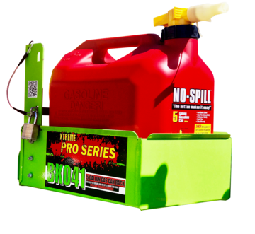 BK041-5 GALLON GAS CAN RACK FOR NO SPILL / SCEPTER BRAND GAS CANS