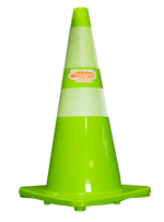 SC100-XTREME PRO SERIES 28" SAFETY CONES WITH REFLECTIVE BANDS